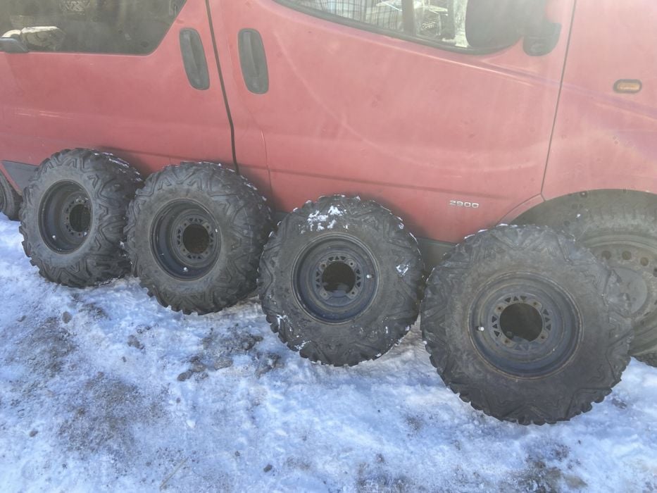 Koła polaris felgi  sportsman 500 polaris 700 polaris 800 maxxis 570