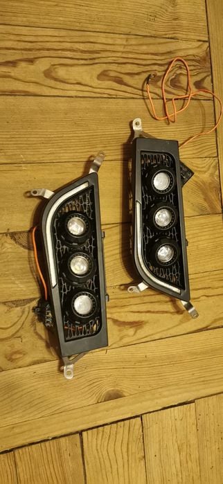 Polaris rzr 1000 lampa lampy reflektor reflektory przód led ring