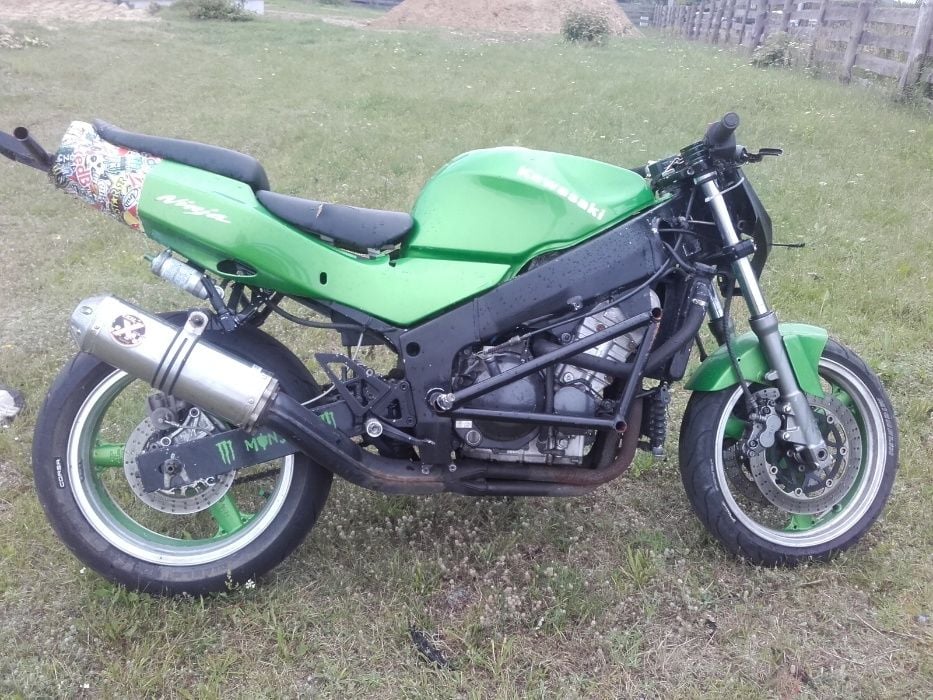 Kawasaki zx6r zx 6 r 600 klatka stunt gmol gaźniki felga tarcza części