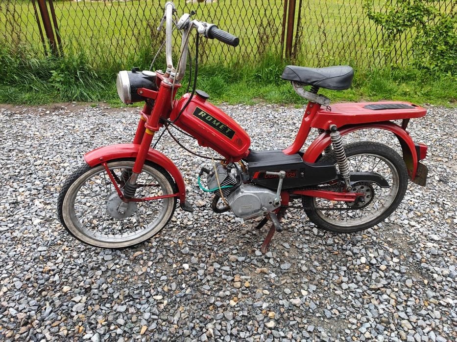 Romet kadet zarejestrowany plomby na silniku mozliwy transport