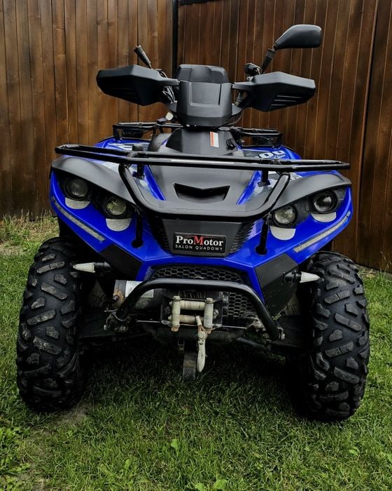 Quad Linhai 300 cm3 z pługiem szybki Stan super dwuosobowy 2 osoby