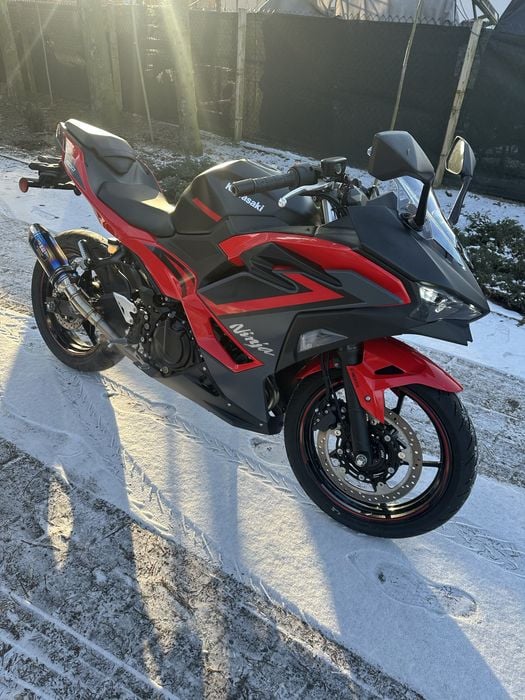 Kawasaki ninja 500se na A2, 2025rok 550 km przebiegu
