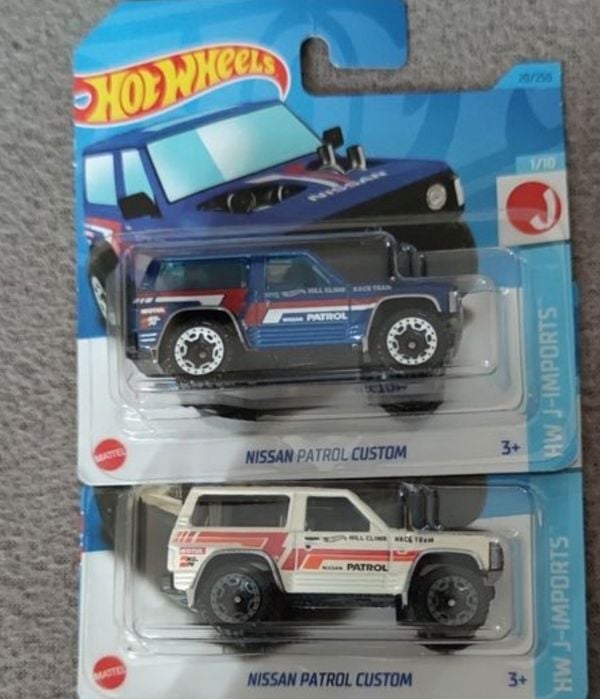 Hot wheels Nissan Patrol y60 2szt