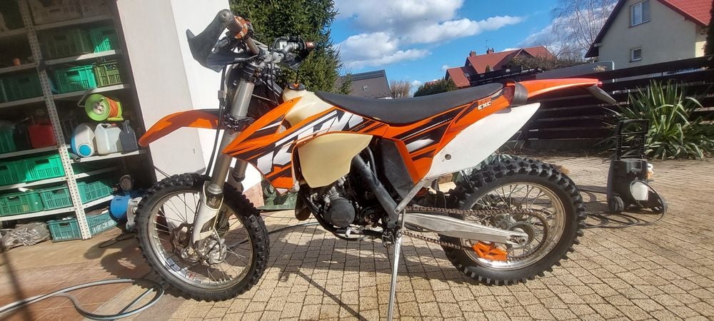 Ktm exc 125 zarejestrowana na A1