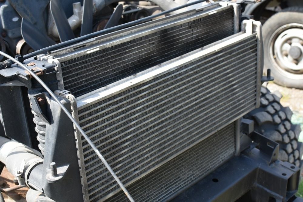 Chłodnica wody intercooler Land Rover Defender 2,2 TD4