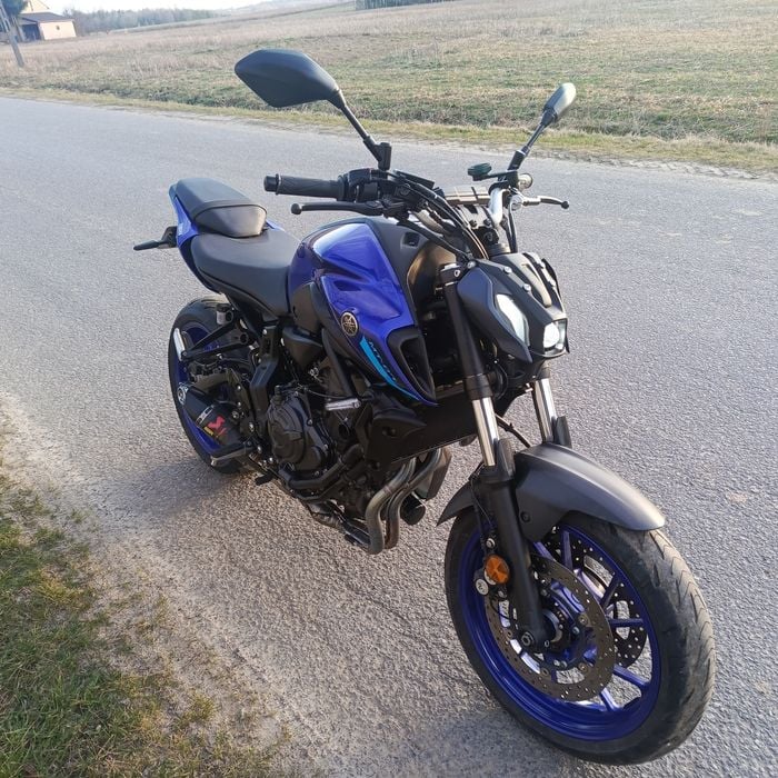 Yamaha mt07 23 rok mały przebieg super stan akrap