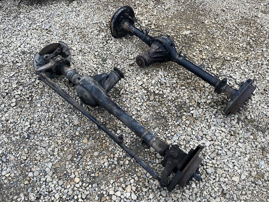 Suzuki samurai most mosty szerokie