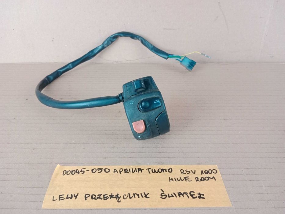 Aprilia Tuono RSV 1000 Mille Przełącznik Lewy Świateł 02-05