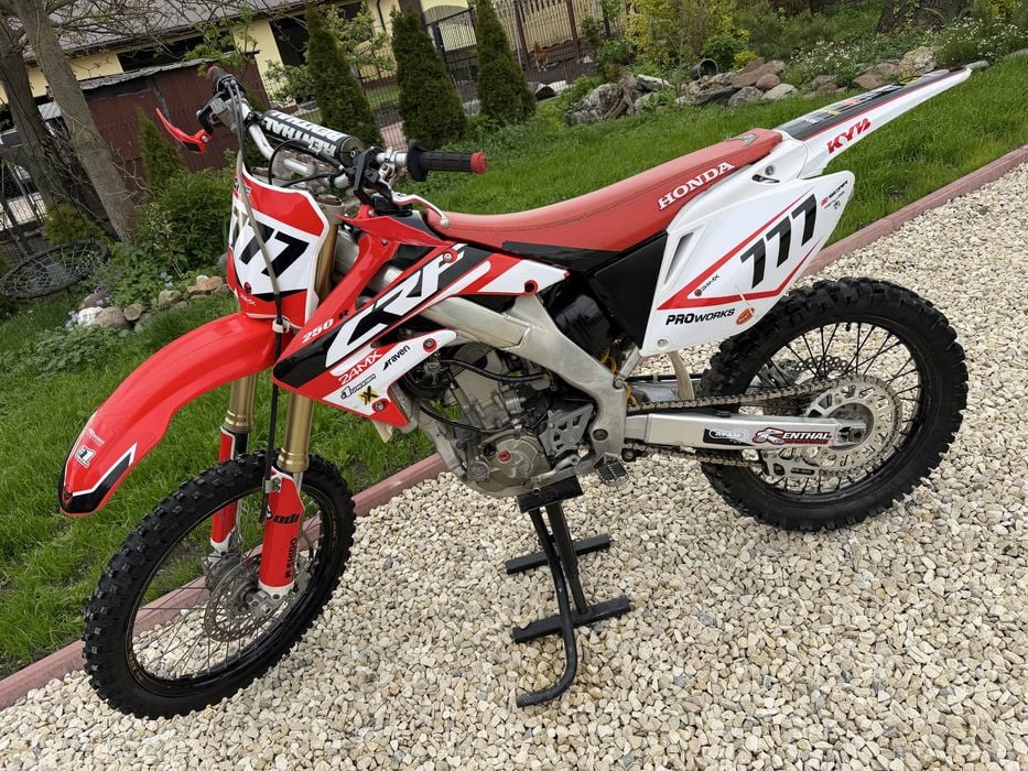 Honda crf 250 2008 jak nowa, dwa wydechy