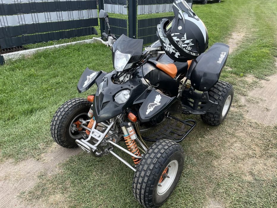 Quad egl 500 swap kawasaki gpz 500 kfx z homolgacją zarejestrowany