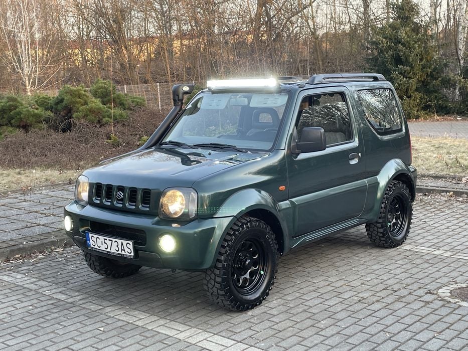 Suzuki Jimny Nowe kola Snorkel 1.3 benzyna 4x4 Offroad Samuraj Zamiana