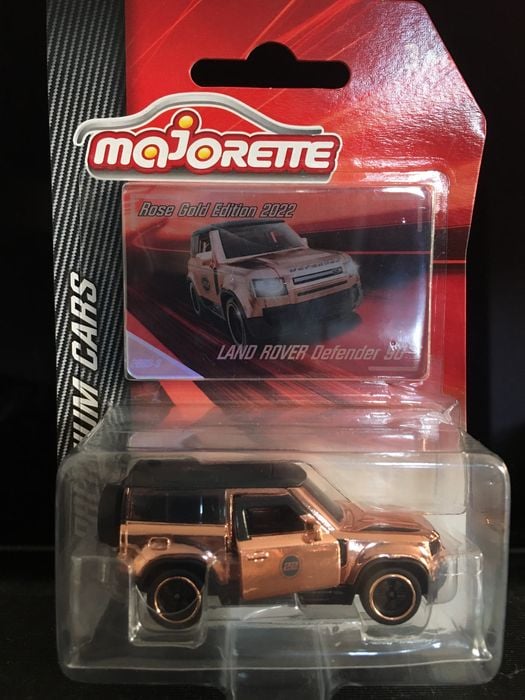Majorette Rose Gold Edition 2022 Land Rover Defender