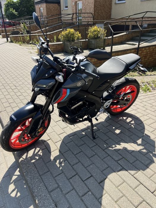 Yamaha mt 125 naked stan bdb. Niski przebieg