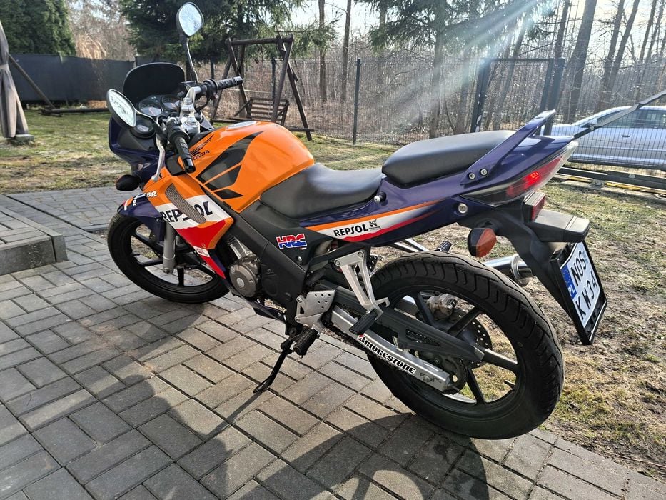 Honda CBR 125, Super Stan, 33 tys km, zarej. PL
