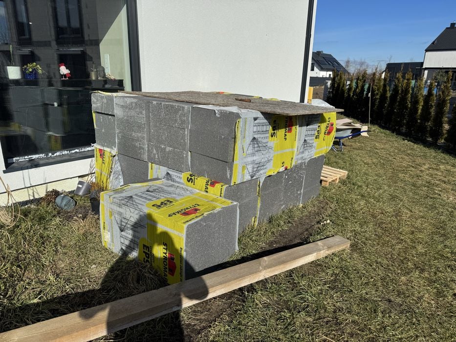 Styropian fasadowy grafitowy lambda 032 gr. 20cm