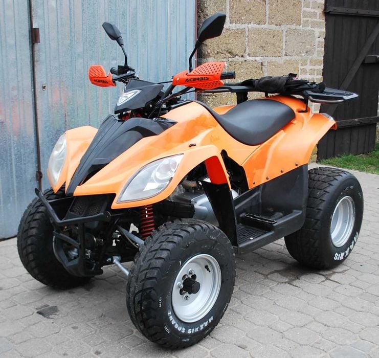 Quad DAELIM ET 250 zarejestrowany homologacja + PŁUG 2007r. ATV duży