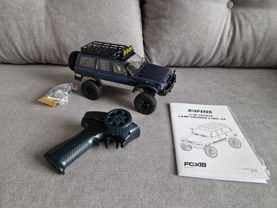 Nowy Model RC FMS FCX18 LC80 Toyota Land Cruiser V2