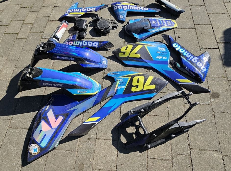 Husqvarna TE 350 FE 250 TC owiewki plastiki zbiornik 2019
