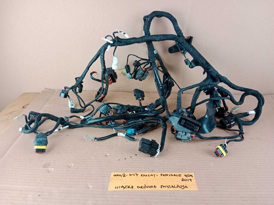 Ducati Panigale 959 Wiązka Główna Instalacja Kable Kostki  16-19