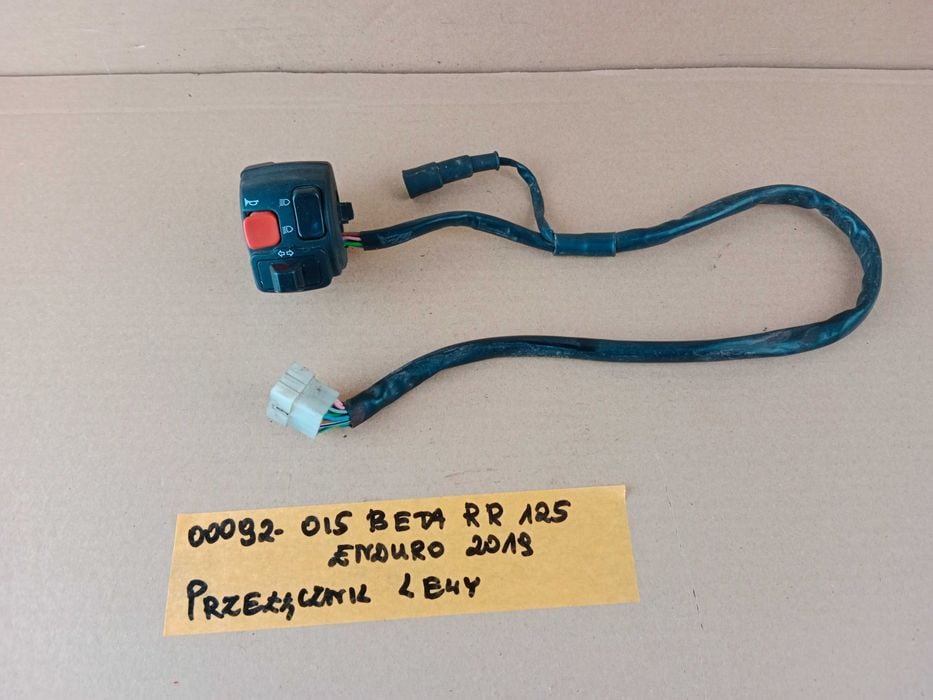 Beta RR 125 Enduro Przełącznik Lewy Świateł Kierunkowskazów 13-20