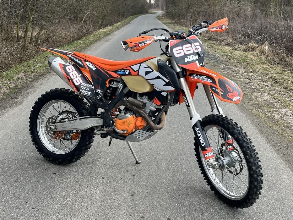 KTM XC-F 250 z 2014 Dodatki Remont