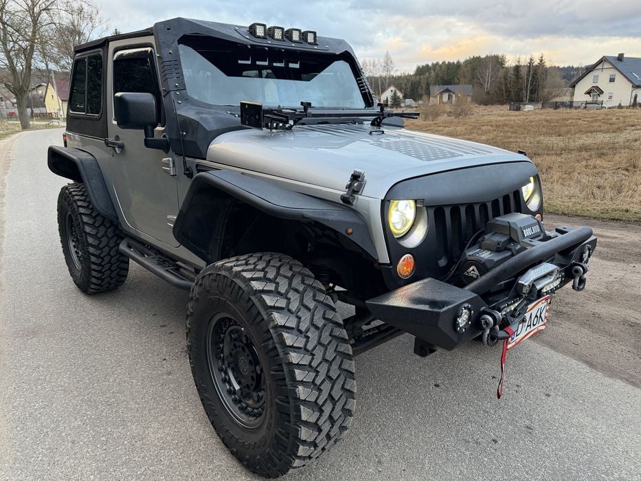 Jeep wrangler 4x4 3.8 zawieszenie fox/tłumik mbrp/kozak!!!