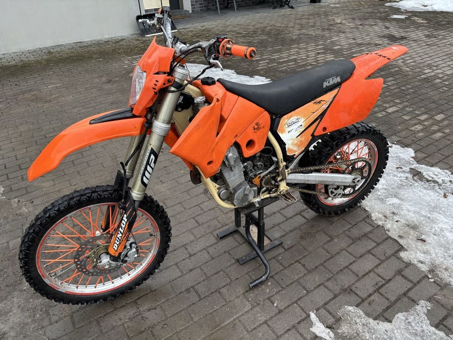 Ktm exc 450 zarejestrowany