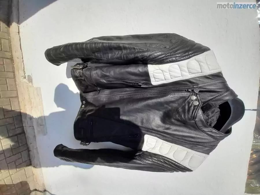 Bundy: Moto bunda kožená M, vel. 38