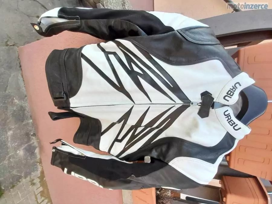 Bundy: Moto bunda kožená -M, vel. 38