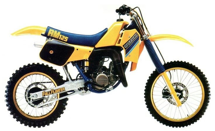 Suzuki rm 125 r.v 1985