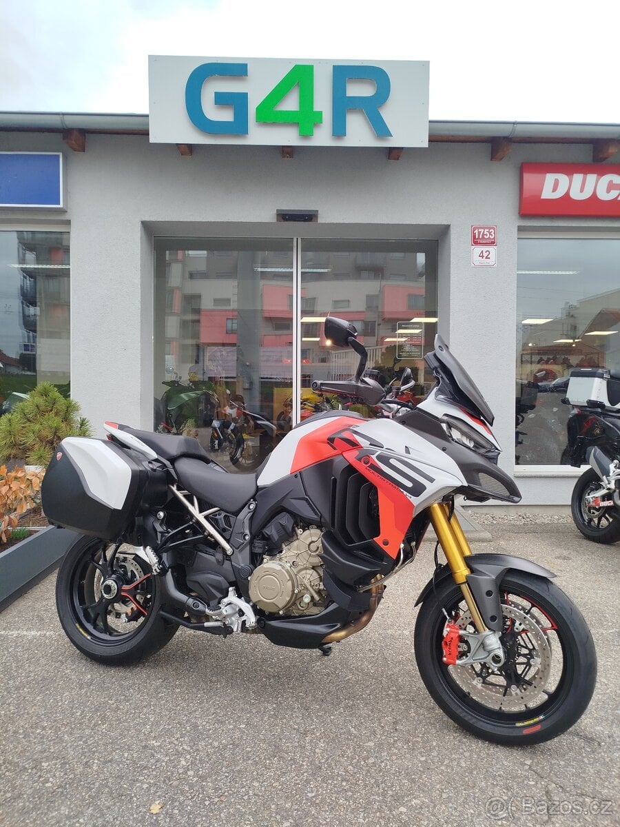 Ducati Multistrada V4 RS, 1. MAJITEL, -DPH, ČR, VÝBAVA, TOP