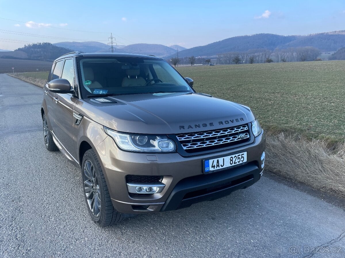 Land Rover Range Rover Sport 3.0 SDV6 HSE, ČR, 2 maj.