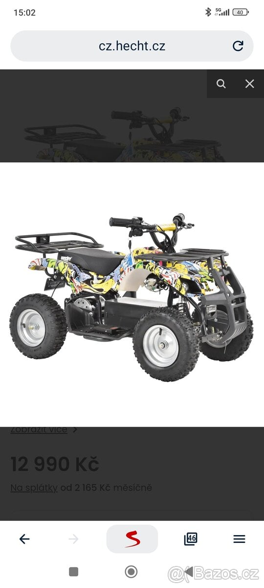 Elektrická čtyřkolka