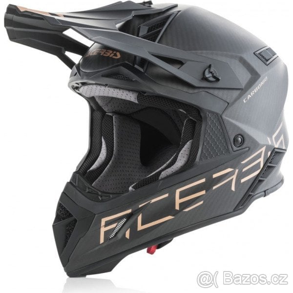 Motokrosová přilba Arcebis IMPACT Steel Carbon CASCO