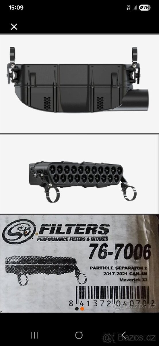 Prodám separator X3 can-am maverick X3