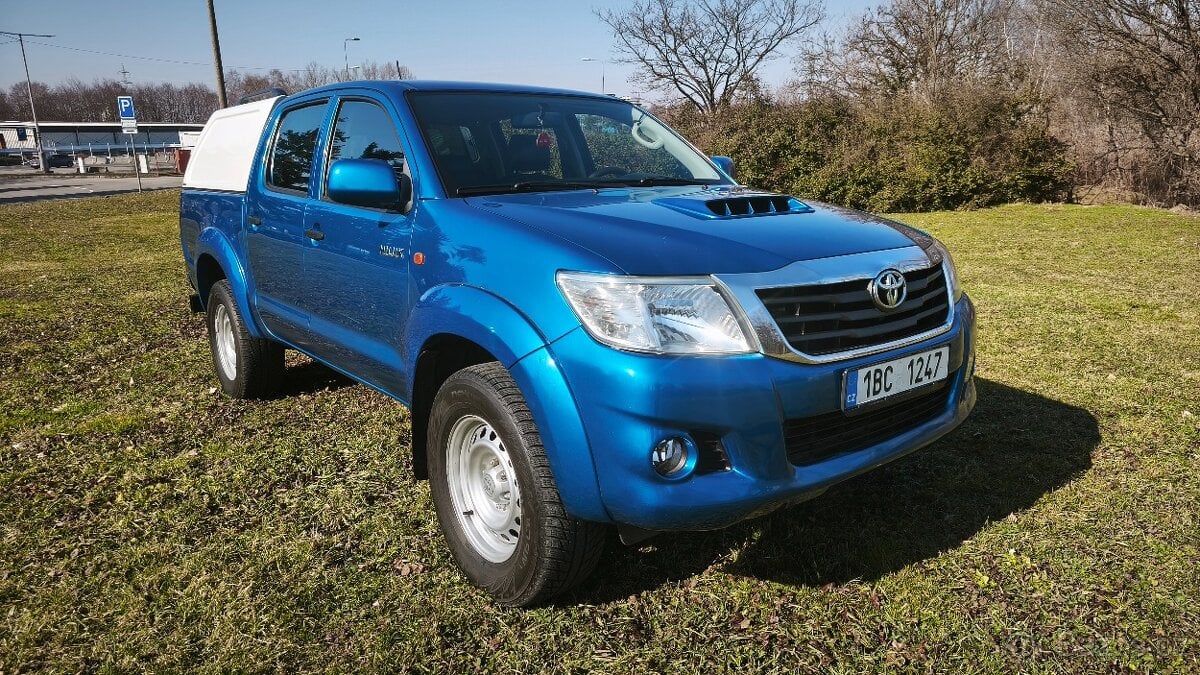 Toyota Hilux 2.5D 106 kW 4d DoubleCab 1. majitel ČR, DPH