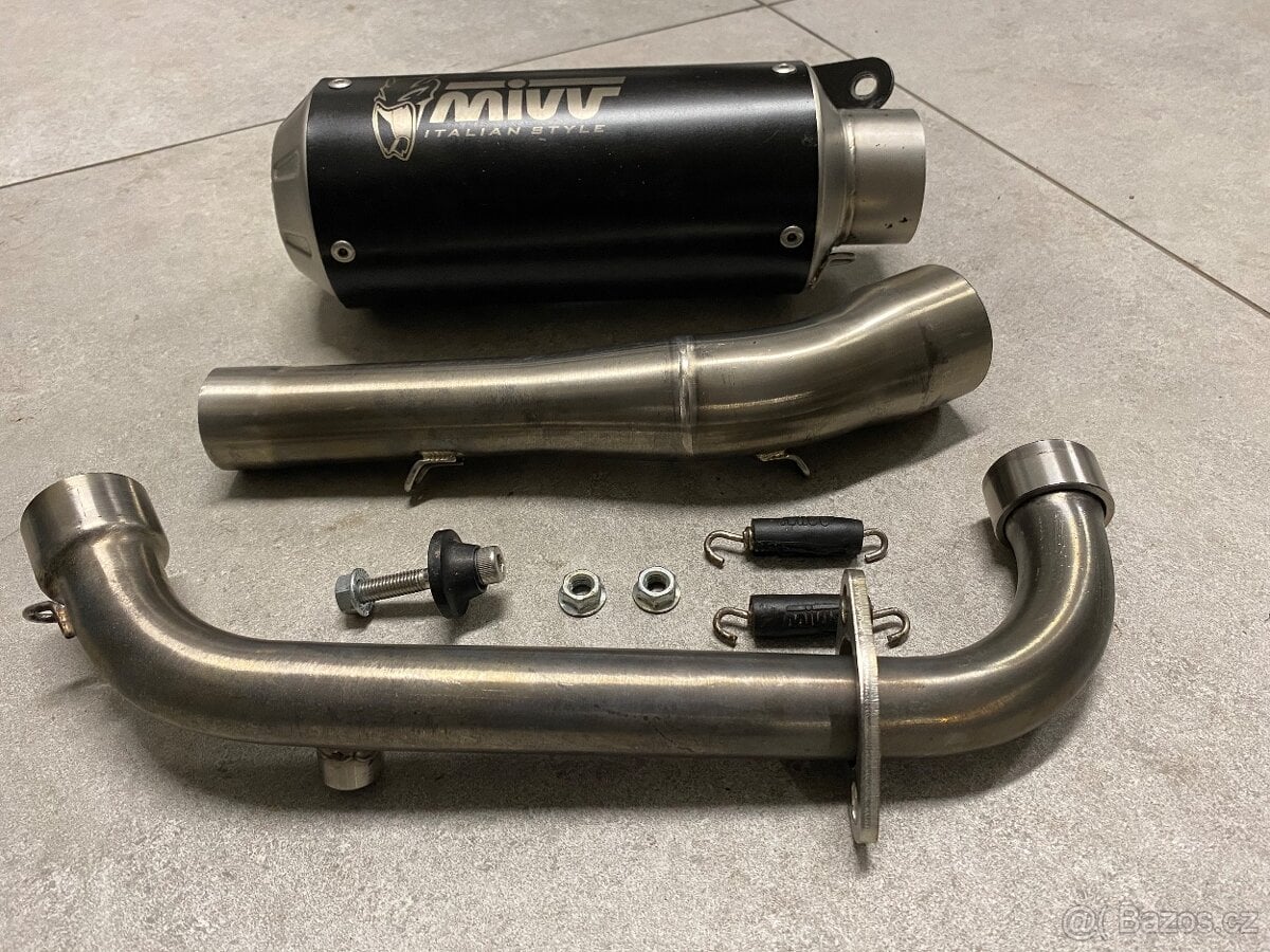 Laděný výfuk MIVV na Honda CB125R Neo Sport Cafe 2018-2020