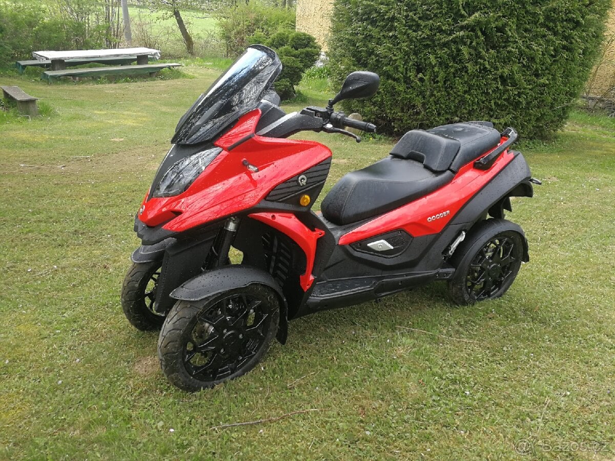 Quadro 4, 400, řidičák B