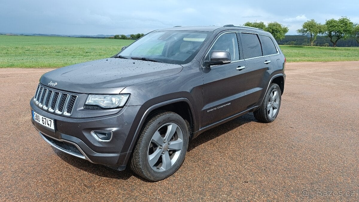 Jeep Grand Cherokee 3,0d 2013 Overland Nové v ČR