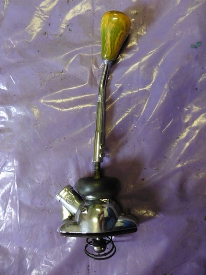 VW Brouk - uzamykatelná řadící páka