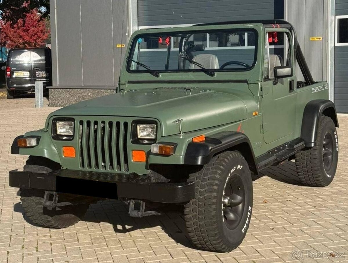 Jeep Wrangler YJ 2.5 4WD, rok výroby 1989