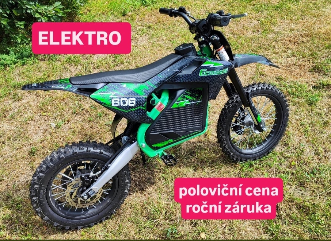 Elektrická motorka- od 10let