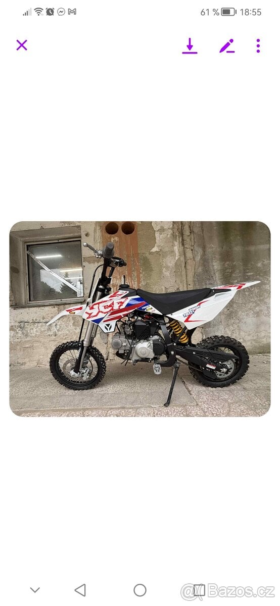 Pitbike ycf 150 pilot