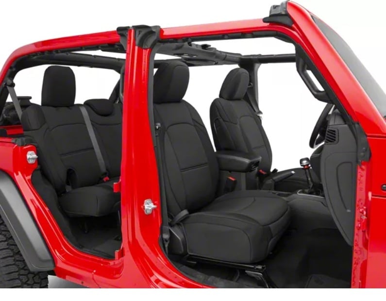 Přesné potahy Jeep JL Unlimited 2018+