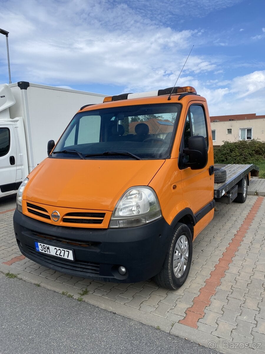 Odtahovka Nissan Interstar 2.5 dci 2008 124000km