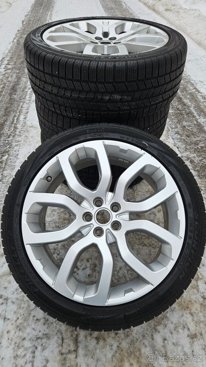 Originální ALU kola Land Rover 20" 5x108 – Pirelli