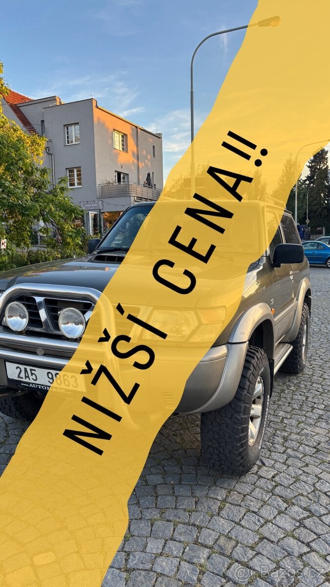 Nissan Patrol GR V TD-6 2.8TD - legenda mezi offroady
