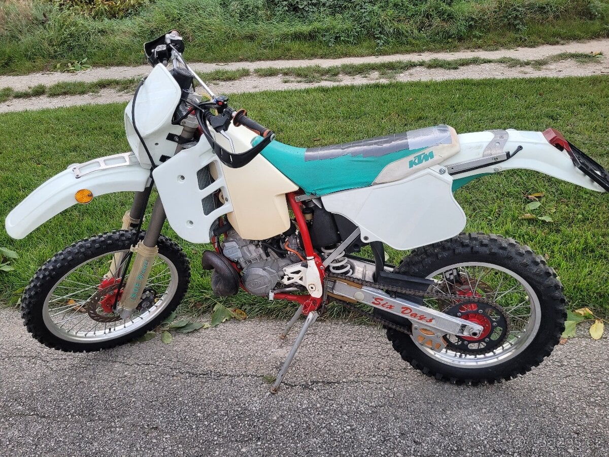 KTM GS 300 1991 Six days verzia + doklady