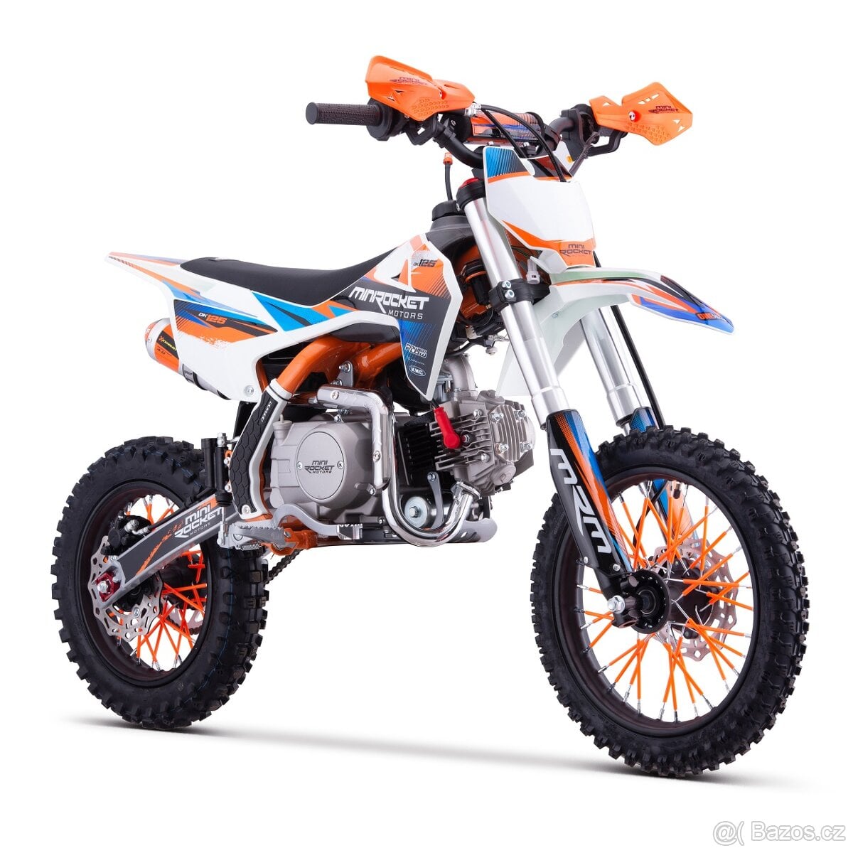 Pitbike MiniRocket DK125 14/12 el startér, řazení se spojkou