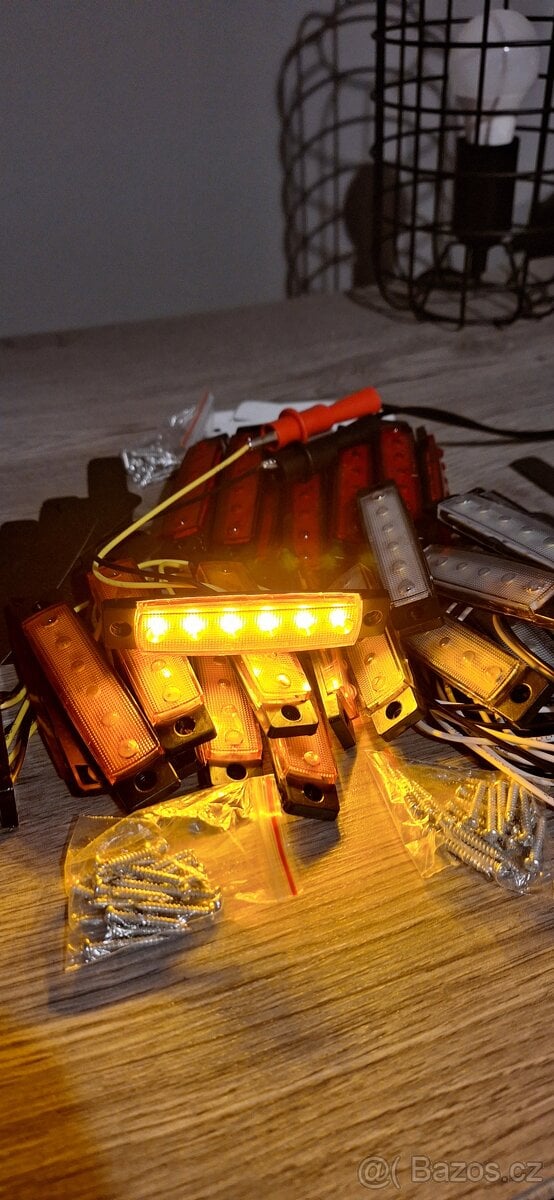 Prodám LED poziční,obrysová světla 12v- 24v